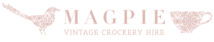 Magpie Vintage Crockery Hire